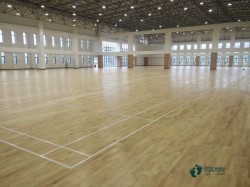 室內(nèi)運(yùn)動場地木地板施工隊